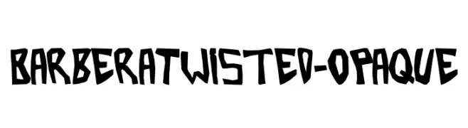 BarberaTwisted-Opaque  baixar fontes gratis