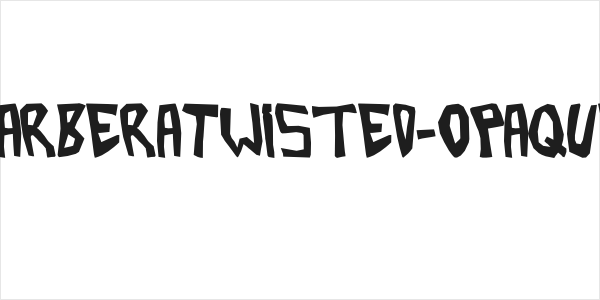 BarberaTwisted-Opaque Logo