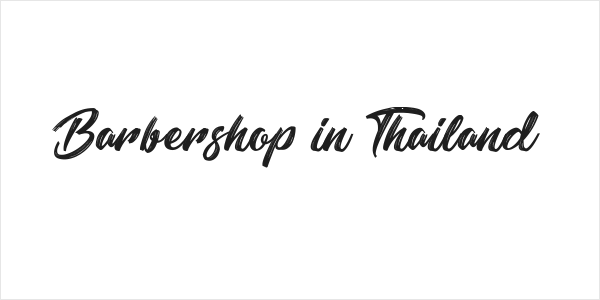 Barbershop in Thailand Logo