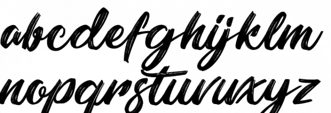 Barbershop in Thailand Caratteri MINUSCOLO