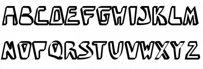 BarbibarianMarker-Regular Schriftart Groß