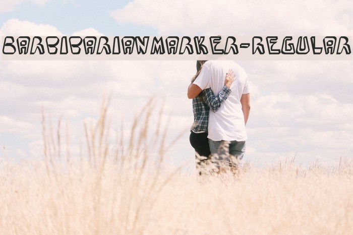 BarbibarianMarker-Regular Example 3