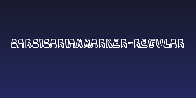 BarbibarianMarker-Regular Social Header