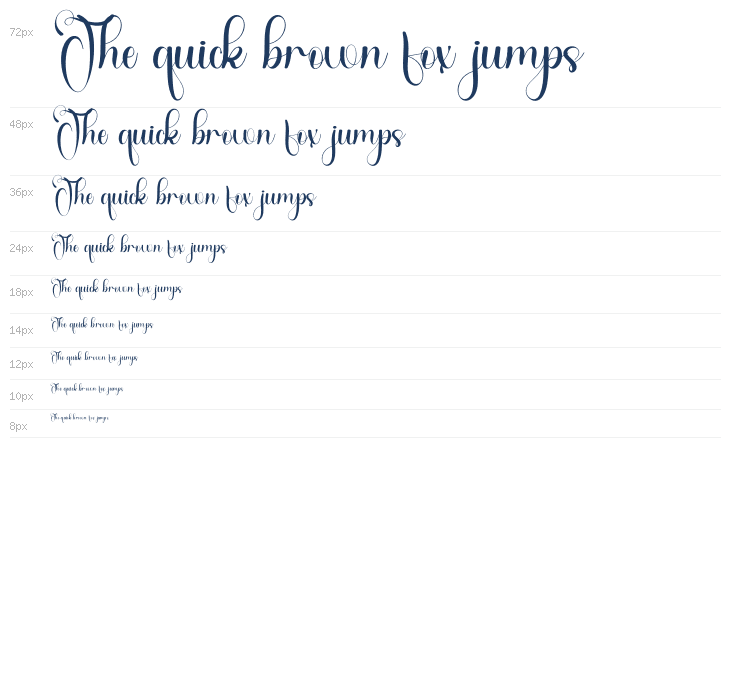 Barbie Calligraphy Waterfall
