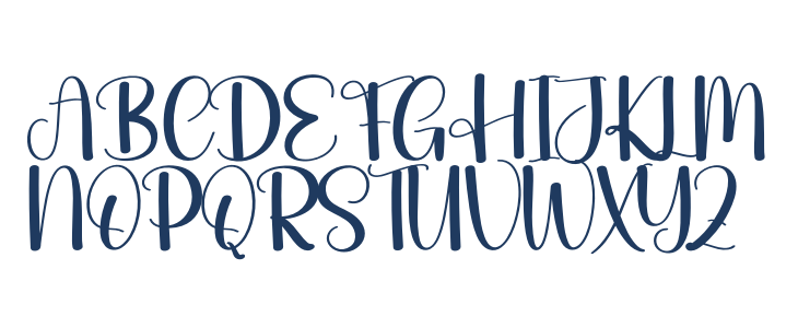 Barbie Christmas Uppercase