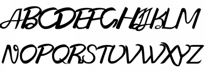 Barbie Font Beta Шрифта ВЕРХНИЙ