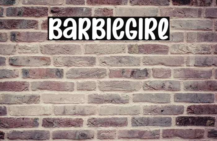 Barbie Girl Example 1