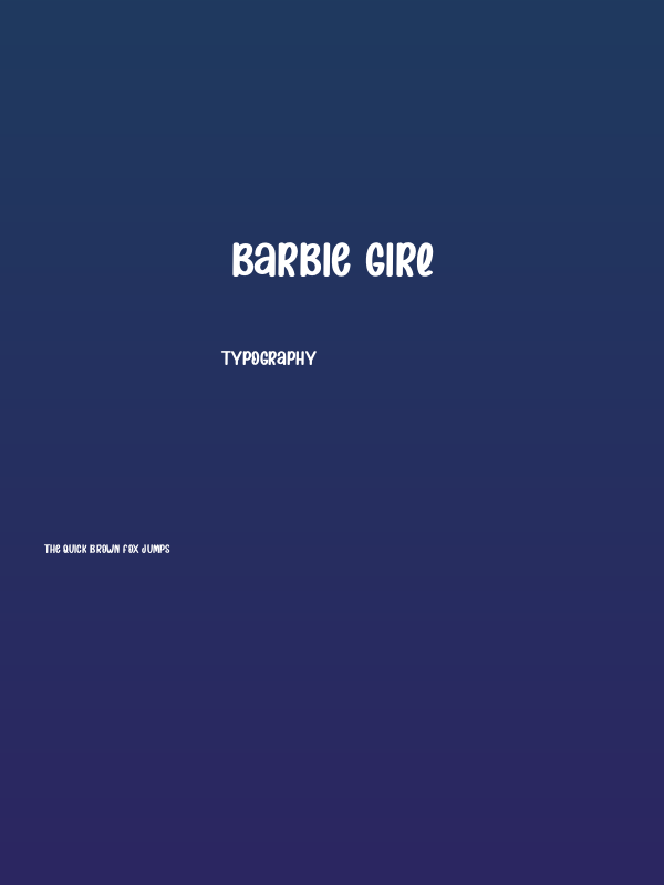 Barbie Girl Poster