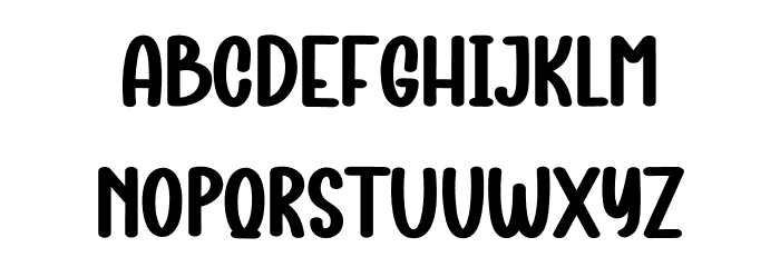 Barbie Town Font LOWERCASE