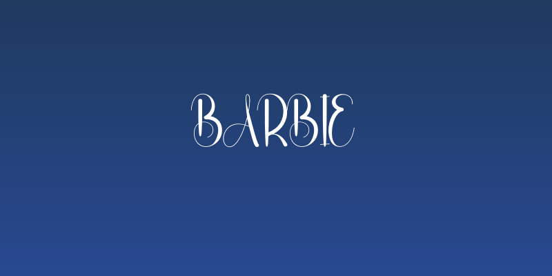 Barbie Social Header