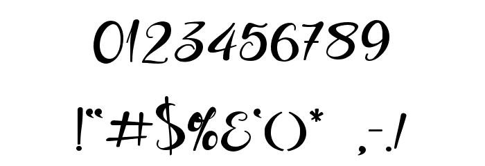Barbiel Font OTHER CHARS