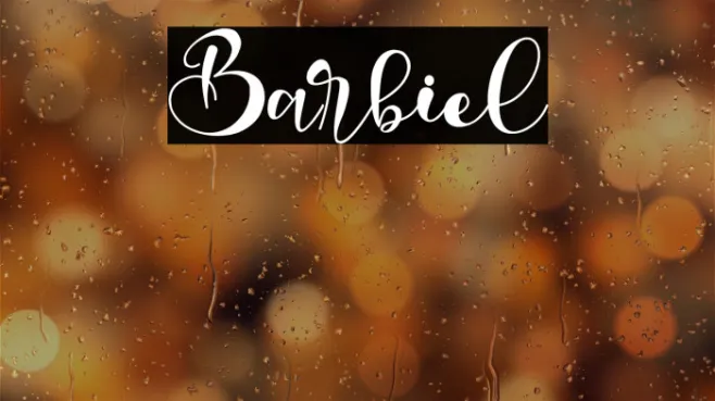 Barbiel Example 1