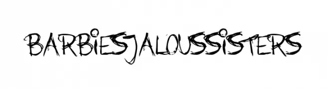 Barbies Jalous Sisters  font caratteri gratis