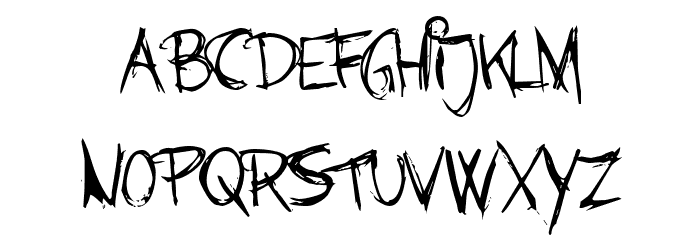Barbies Jalous Sisters Font LOWERCASE