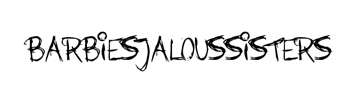 BarbiesJalousSisters  Free Fonts Download