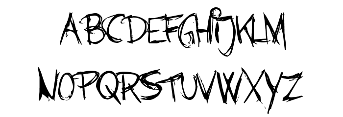 BarbiesJalousSisters Font LOWERCASE
