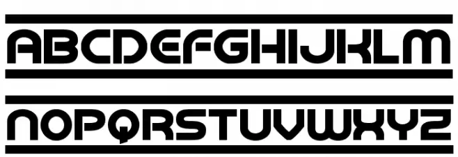 Barcade Bold Font LOWERCASE