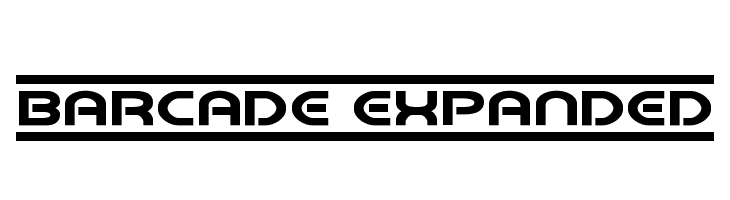 Barcade Expanded Fonte