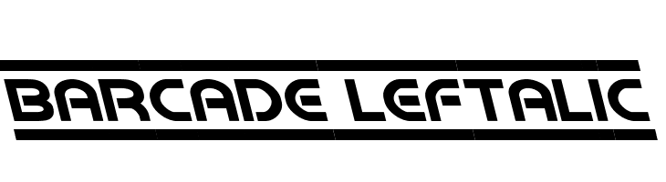 Barcade Leftalic Fonte
