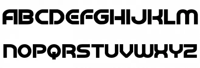 Barcade No Bar Bold Schriftart Groß