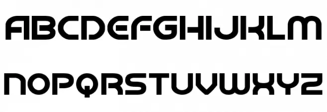 Barcade No Bar Schriftart Groß