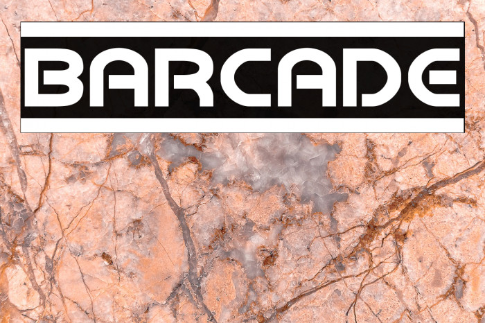 Barcade لخطوط تنزيل examples