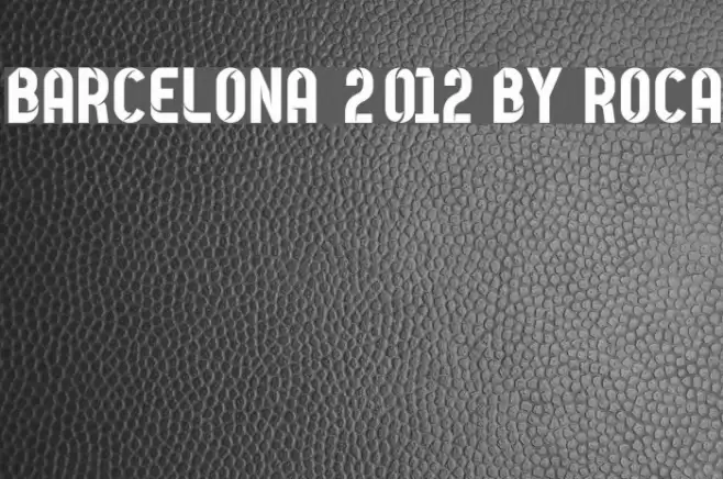 Barcelona 2012 by Roca Fuentes examples