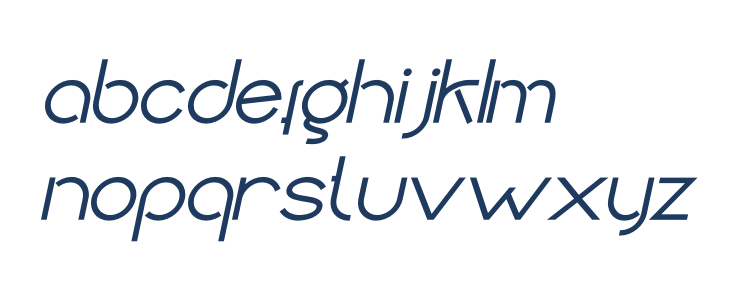 Barcelona Italic Lowercase