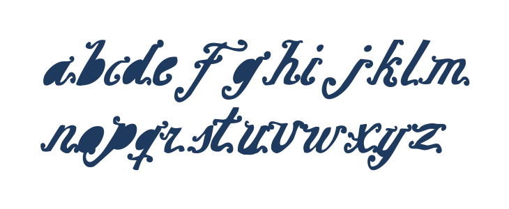 Barcelona Mon Amour Bold Italic Lowercase