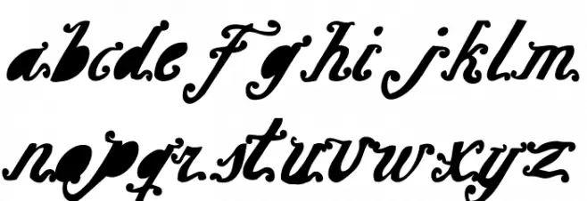 Barcelona Mon Amour Bold Italic Fuentes MINÚSCULAS