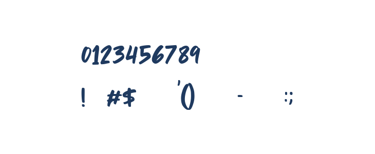 Barcelona Regular Other Characters