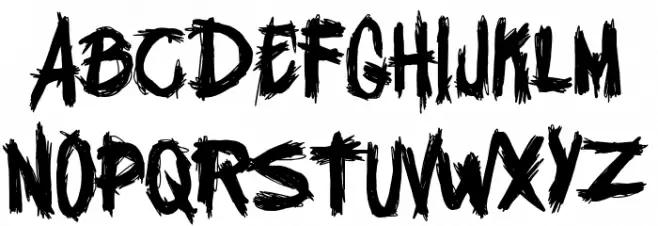 Barcelona White Noise Font UPPERCASE