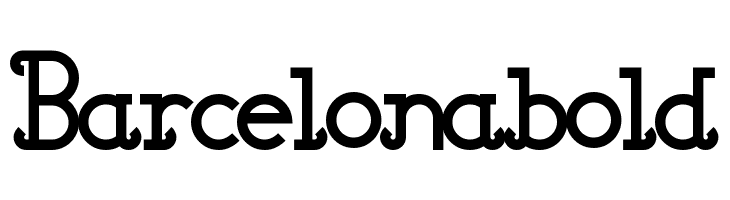 Barcelona bold  Descarca Fonturi Gratis