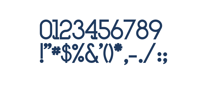 Barcelona bold Other Characters