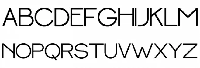Barcelona Schriftart Groß