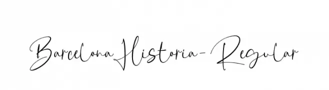 BarcelonaHistoria-Regular  Free Fonts Download
