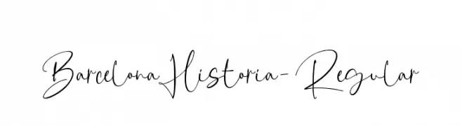 BarcelonaHistoria-Regular  Free Fonts Download