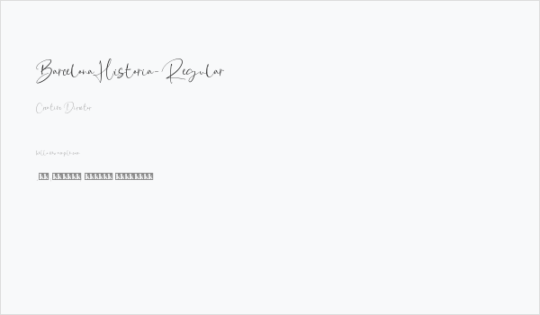 BarcelonaHistoria-Regular Business Card