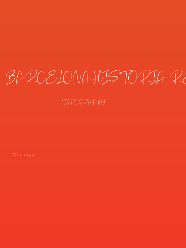 BarcelonaHistoria-Regular Poster