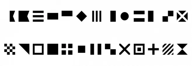 Barceloneta Monospace Regular फ़ॉन्ट लोअरकेस