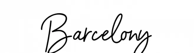 Barcelony  Free Fonts Download