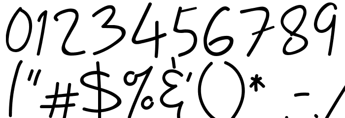 Barcelony Font OTHER CHARS