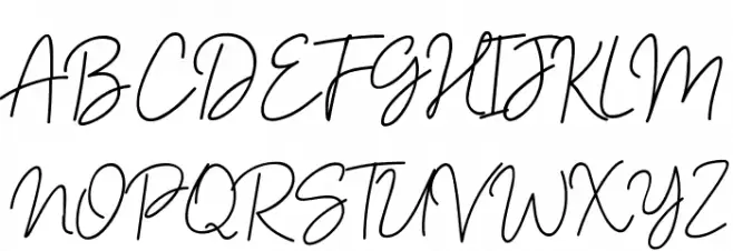 Barcelony Schriftart Groß