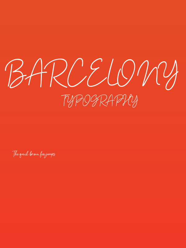 Barcelony Poster