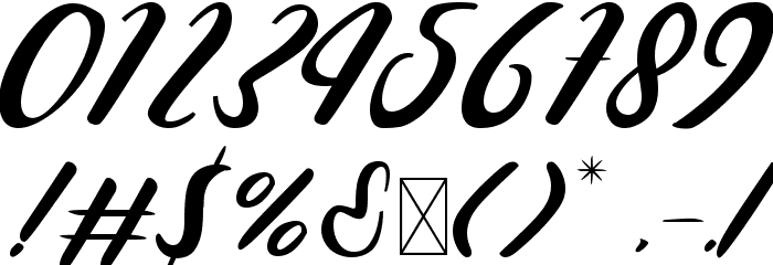 Barcely Font OTHER CHARS
