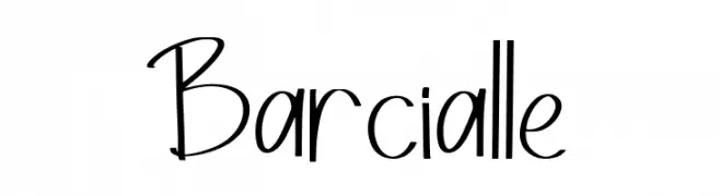 Barcialle  Frei Schriftart Herunterladen