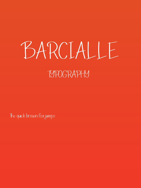 Barcialle Poster