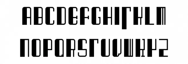 BarcodeDeco!-Regular 字体 大写
