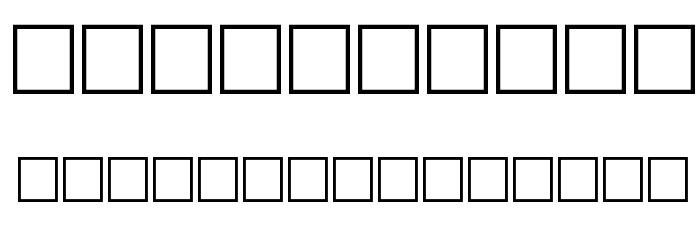 Barcoding Font OTHER CHARS