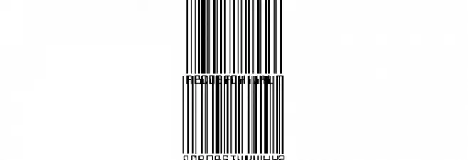 Barcoding 字体 小写
